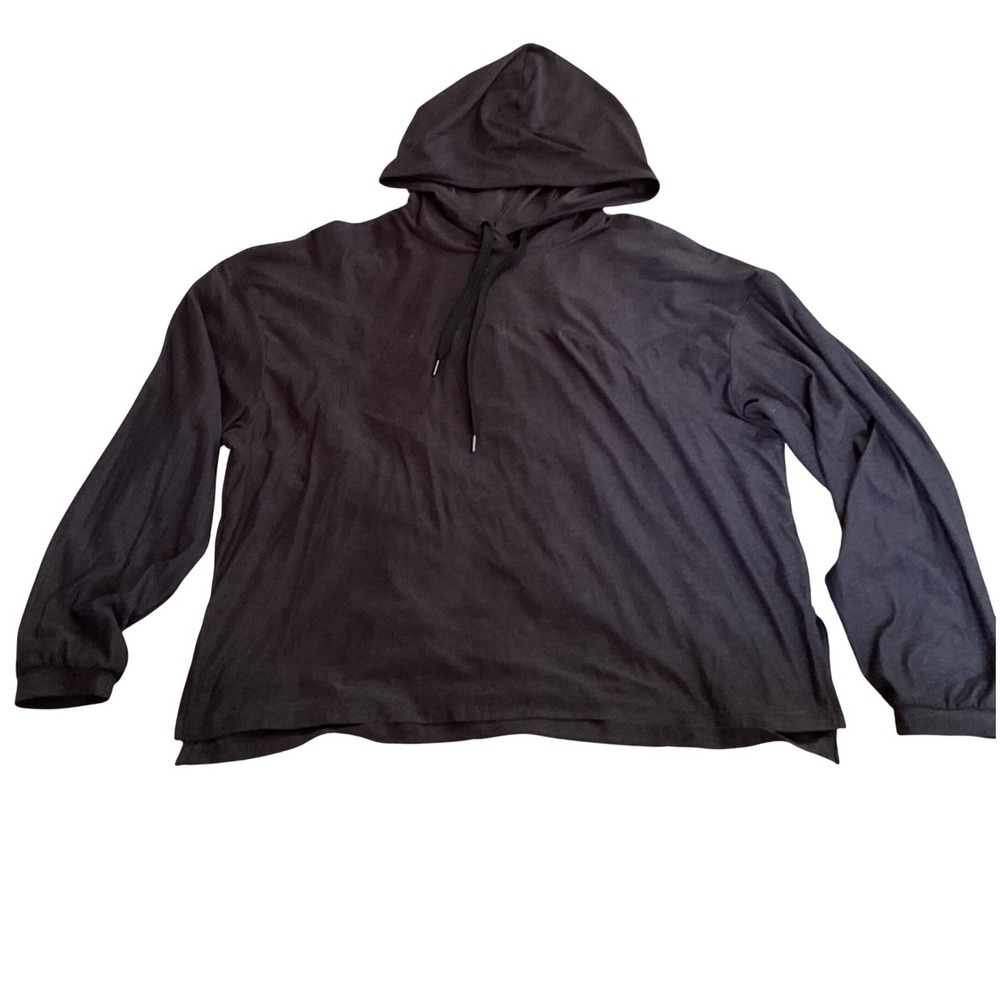 Old Navy Active Cloud 94‎ Soft Go-Dry Hoodie Charcoal Gray Heather Medium